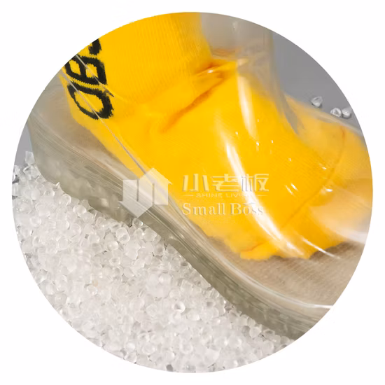 Njection PVC Granules Soft PVC Recycled Compound Granules New PVC Compounds for Chilarens Rainboots 60 Celsius PVC Particles for Odorless PVC Rainboots