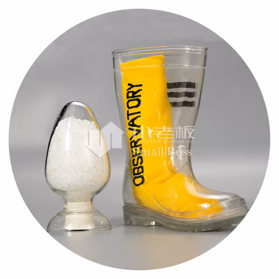 Njection PVC Granules Soft PVC Recycled Compound Granules New PVC Compounds for Chilarens Rainboots 60 Celsius PVC Particles for Odorless PVC Rainboots
