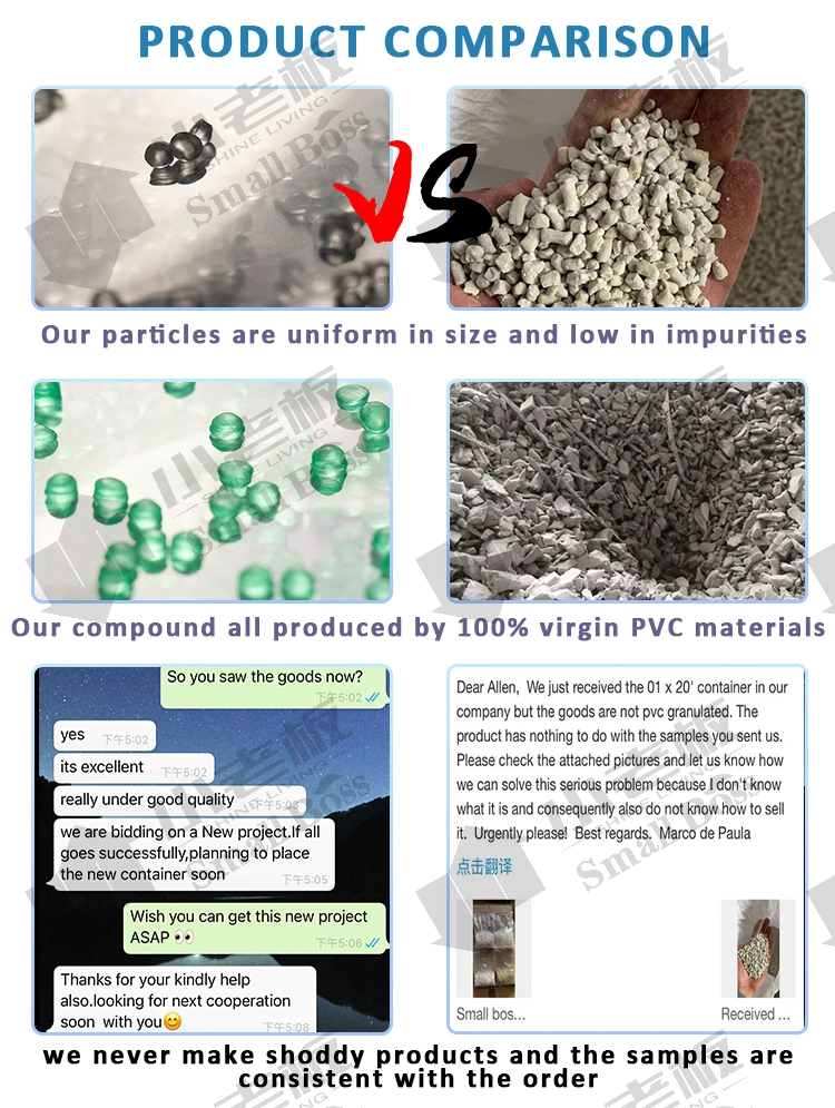 PVC Compound Granules for Fittings Plastic Pipe PVC Elbow Fittings