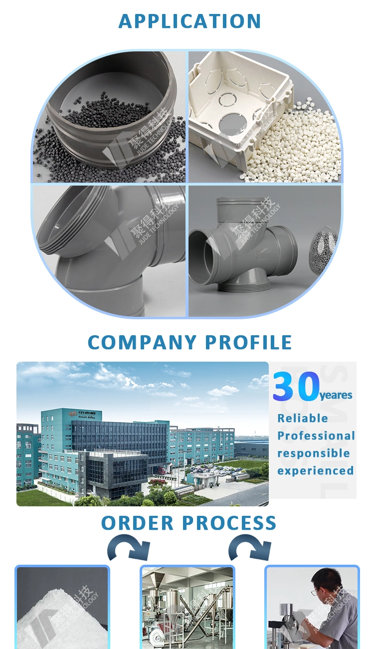 Low Price PVC Resin Granule Compound Eco Friendly PVC Pipe Fittings Granules Raw Material Particles