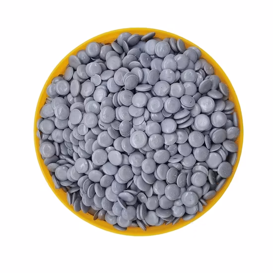 Shinny White PVC Granules for Pipe Fittings