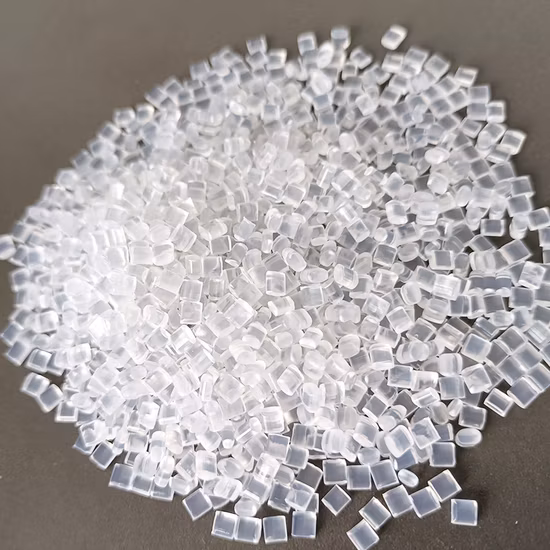 Verbundpartikel/reine weiche und harte transparente kristalline PVC-Partikel