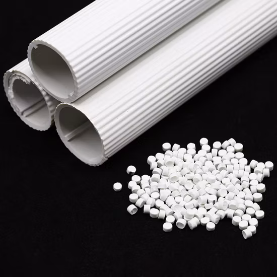 Fabrikpreis Polyvinylpolymer Hochwertiges Hart-PVC-Compound-UPVC-Granulat zur Herstellung von PVC-Rohrverbindungsstücken