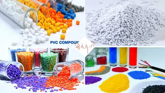Weich-PVC-Granulat, Polyvinylchlorid-Verbindungen, Rohstoffe für Netzwerkkabel
