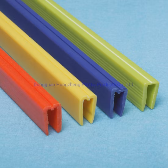 Starres Kunststoff-Extrusionsprofil aus ABS / PVC/UPVC /PS /PE/PP/PC für Kühlschrankteile