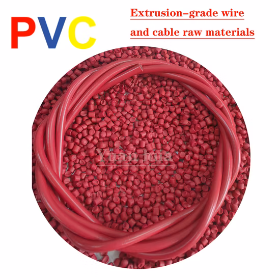Hochwertiges PVC-Rohmaterial/PVC-Compound/PVC-Granulat für Schuhe, Drähte und Kabel