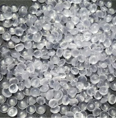 Herstellung von General Plastics Specialty Compound Granulat aus recyceltem, weichem, transparentem PVC-PVC-Granulat für Schuhsohlen